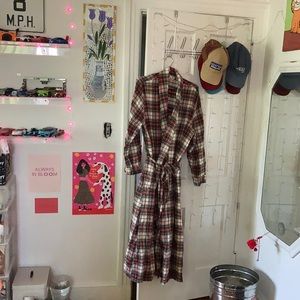 Ll bean flannel robe